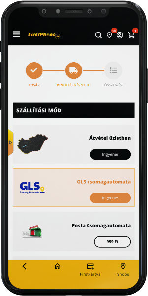FirstApp: Bestellung mit kostenloser Lieferung