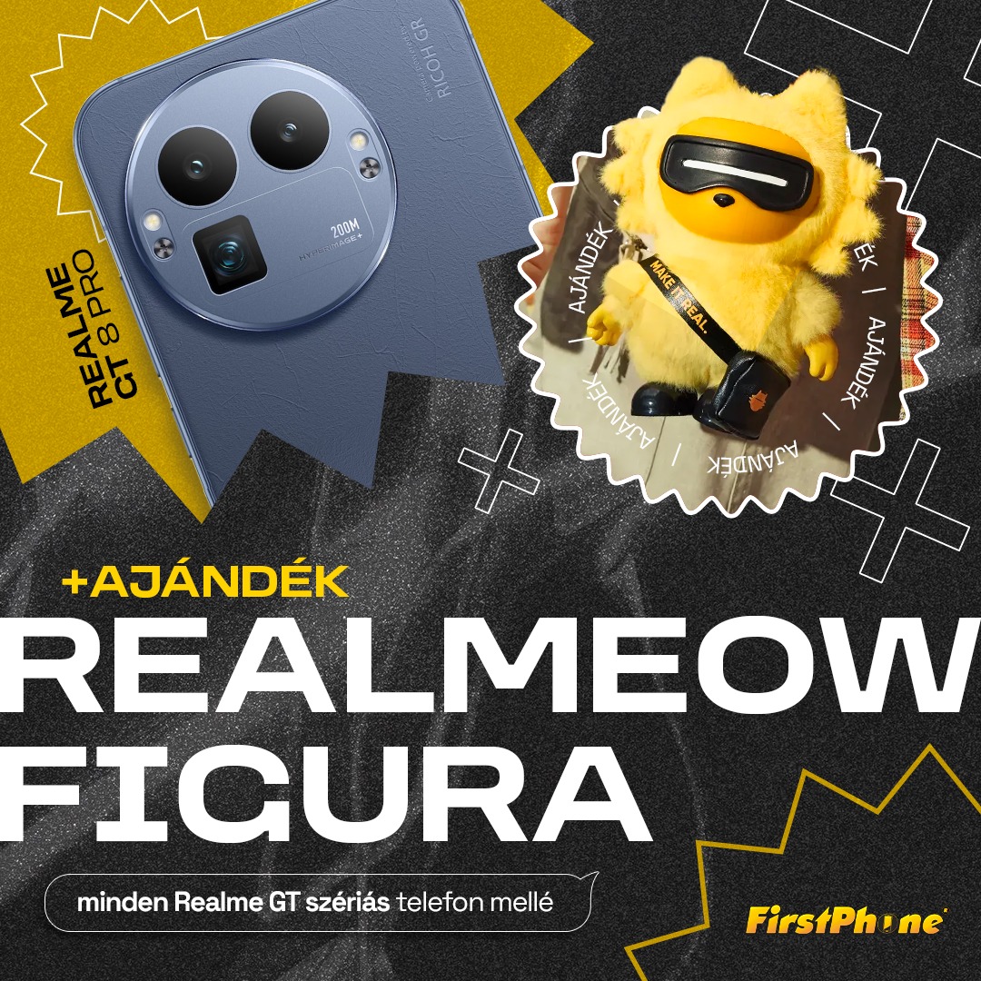 Zum Realme GT gibt es REALMEOW als Geschenk 🎁