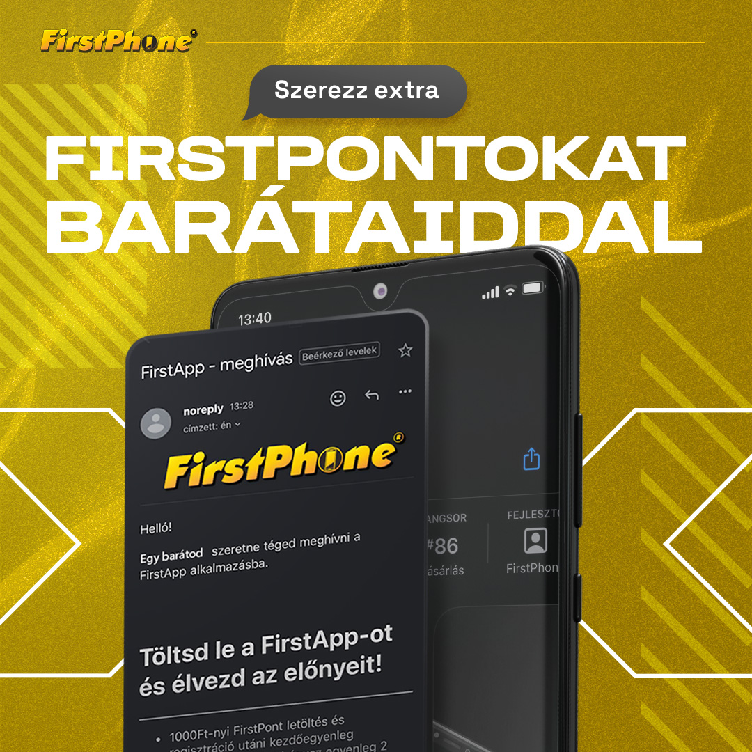Lade deine Freunde in die FirstApp ein und sammelt gemeinsam Bonus-FirstPont! 🎉
