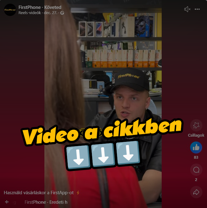 Nutze die FirstApp immer auch in unseren Geschäften❗