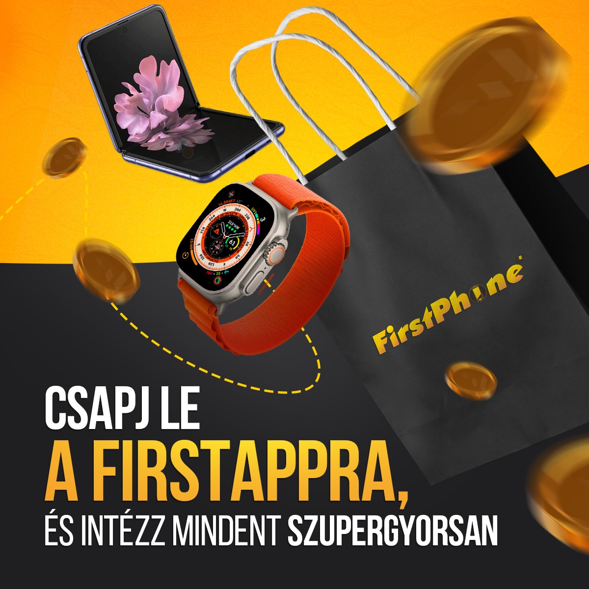 Schnapp dir die FirstApp! 💸🔥