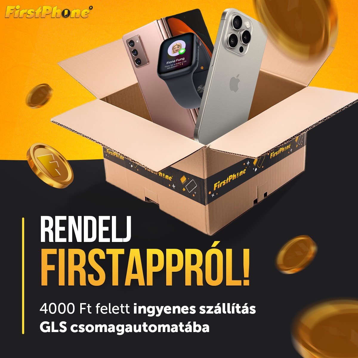 Denn FirstPhone-Kundinnen und -Kunden haben es verdient! 🎉📦