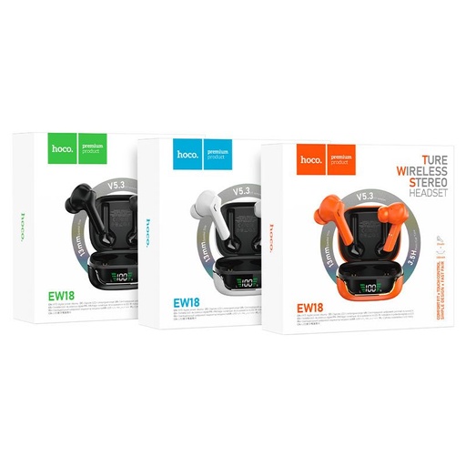 Hoco EW18 kabellos headset, schwarz