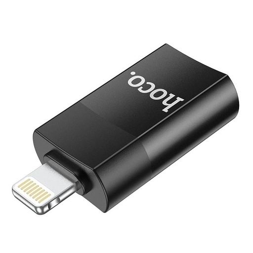 Hoco UA17 Adapter (USB, lightning) OTG Adapter Von Lightning USB-A-ra, schwarz
