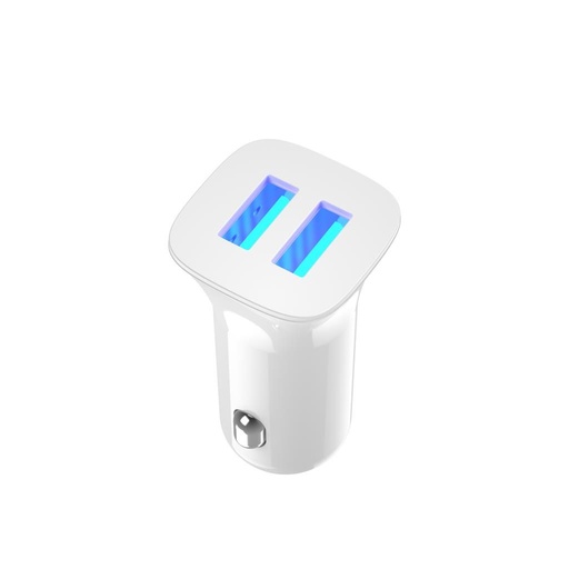 XO CC31 Auto- Ladegerät (2xUSB port), weiß