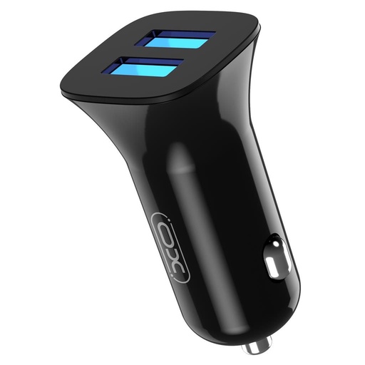 XO CC31 Auto- Ladegerät (2xUSB port), schwarz