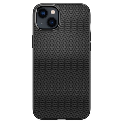 Apple iPhone 14 Spigen liquid air Premium Backcover (Matt Schwarz)