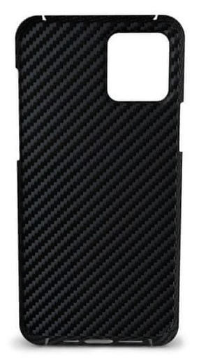 Apple iPhone 13 Mini aramid carbon magsafe stoßfest Backcover (Schwarz)