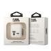 AirPods 1/2 Karl Lagerfeld & Choupette Hülle (Weiß) – KLACA2SILKCW