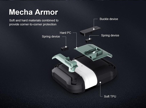 Apple Airpods Pro Nillkin bounce Hülle (Schwarz)