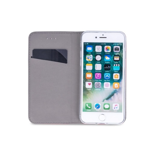 Samsung Galaxy A40 smart magnet magnetisch Klapphülle (Rot)