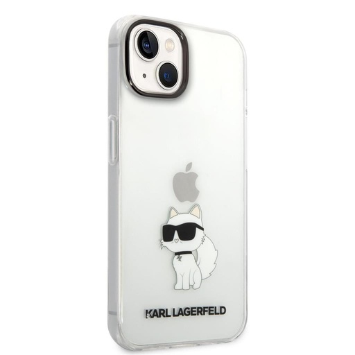 Apple iPhone 14 Karl Lagerfeld IML Choupette NFT Hülle (Transparent) – KLHCP14SHNCHTCT