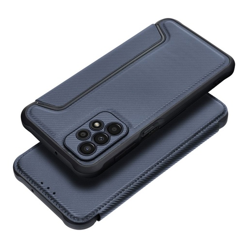 Samsung Galaxy A23 5G Razor magnetisch stoßfest Klapphülle (Blau)