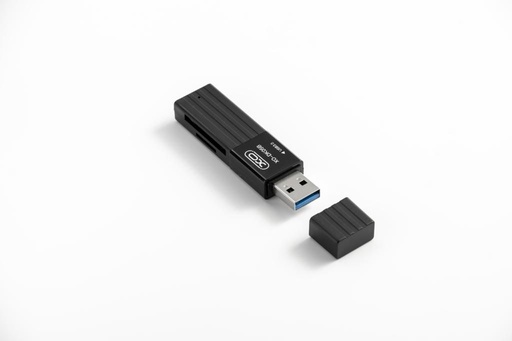 XO DK05B 3 az 1-be Kartenleser (MicroSD/SD Karte zum Lesen geeignet) schwarz