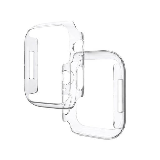 Apple Watch 7 41mm / Watch 8 41mm Hoco WS6 Shadow series Hülle (Transparent)