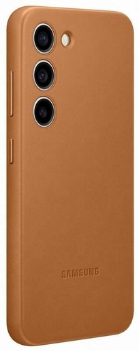 Samsung Galaxy S23 Leather Hülle (Braun)