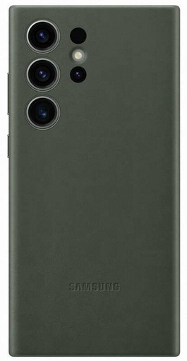 Samsung Galaxy S23 Ultra Leather Hülle (Grün)