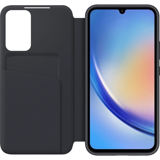 Samsung Galaxy A34 5G Smart View Klapphülle (Schwarz)