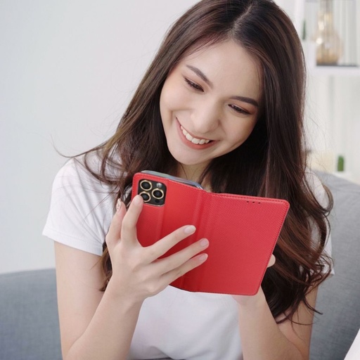 Xiaomi Redmi Note 12 5G / Poco X5 5G magnet book Klapphülle (Rot)