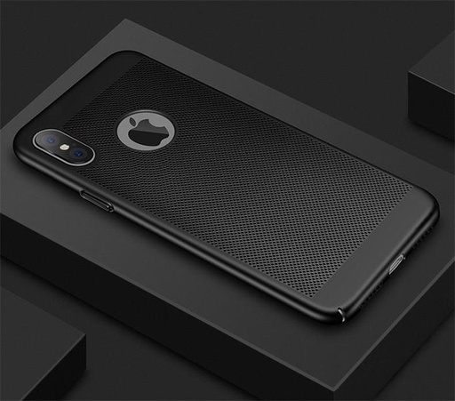 Apple iPhone XR mesh Backcover (Schwarz)