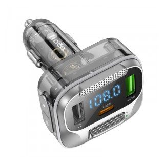 Hoco E75 FM transmitter , PD30W Lade- mit Leistung schwarz