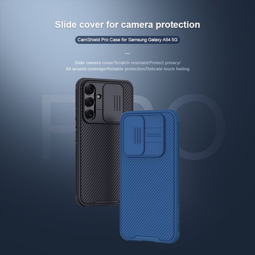Samsung Galaxy A54 5G Nillkin Camshield Pro Backcover (schwarz)