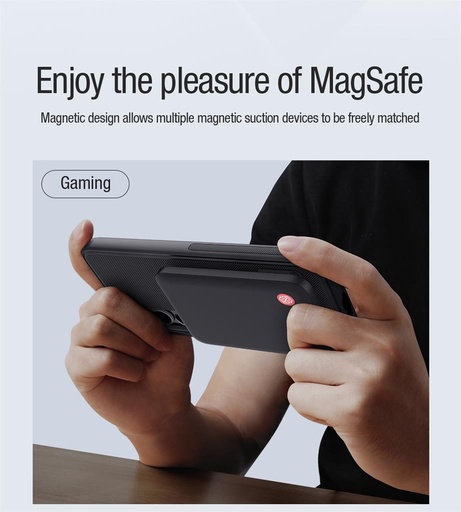 Samsung Galaxy S23 5G Nillkin Super Frosted Shield Pro MagSafe Backcover (schwarz)