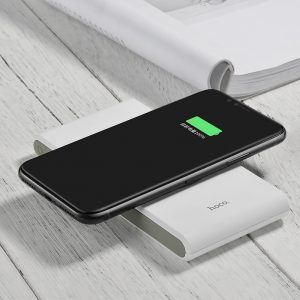 Hoco B32 power bank (kabellos Laden), 8000 mAh, 2,1A, schwarz