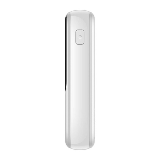 BASEUS QPow powerbank, 10000mAH mit Kapazität,20W Lade- mit Leistung, lightning mit Kabel weiß