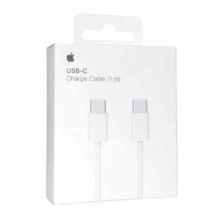 Apple USB-C - USB-C Stoff Datenkabel 60W (Weiß) - 1m