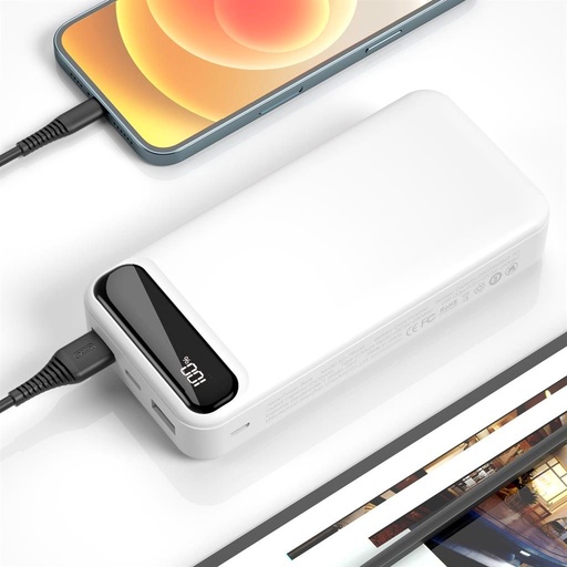 XO PR136 power bank 20000 mAh (Weiß)