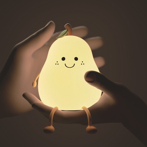 Forever Lucky Pear FNL-02 mehrere in Farbe leuchtend LED Nacht- Lampe, integriert mit Akku weiß,RGB