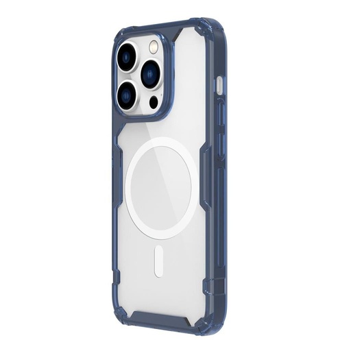 Apple iPhone 15 Pro Max Nillkin Nature Pro MagSafe Backcover (Blau)