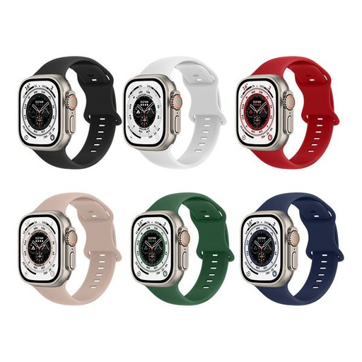 Apple Watch 38mm / Watch 40mm / Watch 41mm HOCO WA15 solid Riemen schwarz