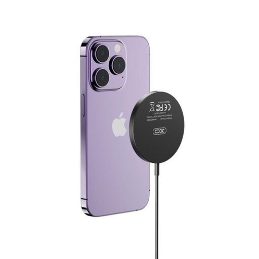 XO CX022 kabellos Ladegerät, max 15W mit Leistung schwarz-weiß