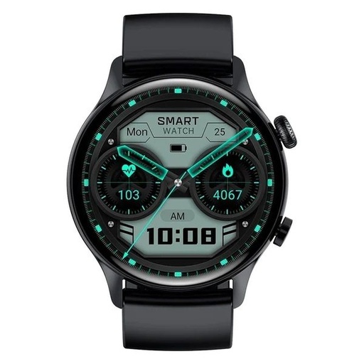 XO J4 Smartwatch, wasserdicht schwarz