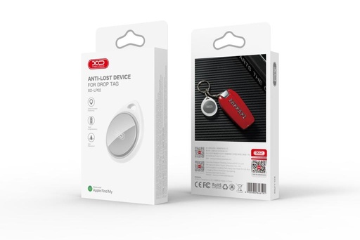 XO LP02 Bluetooth Tracker (Weiß) – MFI mit Zertifikat, Apple für Geräte