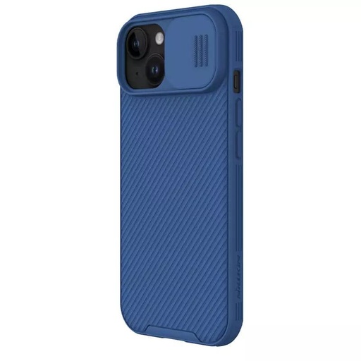 Apple iPhone 15 Nillkin Camshield Pro Backcover (blau)