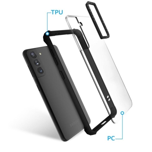 Samsung Galaxy S24 Ultra MOLAN CANO HN7 Magsafe strapazierfähig Backcover (Schwarz)