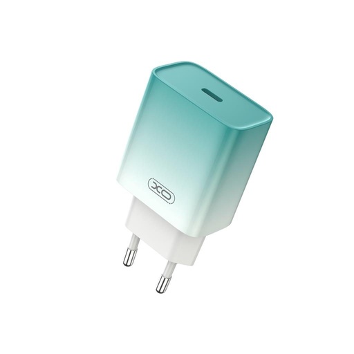 XO CE18 PD 30W Schnellladegerät (Blau) – USB-C Anschluss