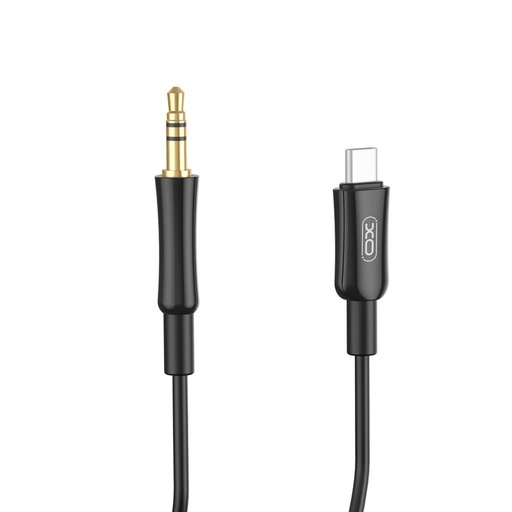 XO NB-R255B USB-C audio adapter (Schwarz) – USB-C–3.5 mm