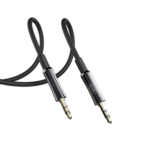 XO NB-R255C audio adapter (Schwarz) – 3.5 mm–3.5 mm