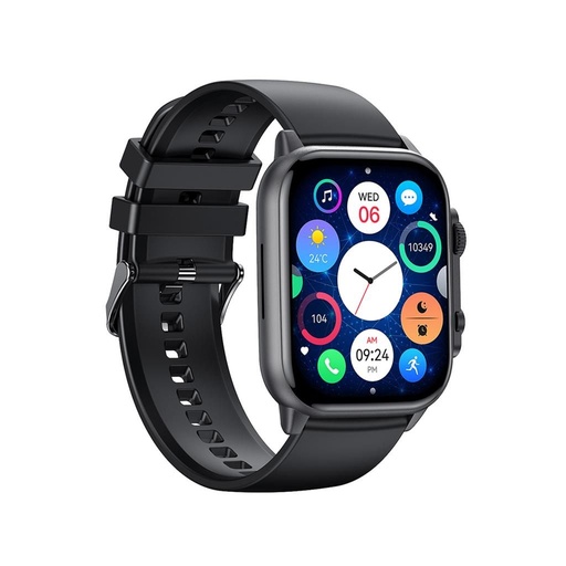 XO J9 AMOLED Smartwatch (Schwarz)