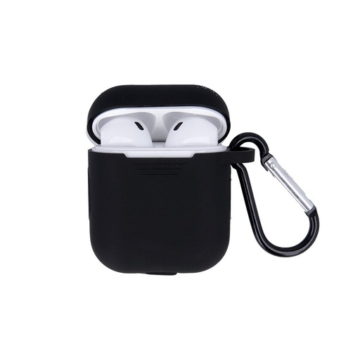 Apple AirPods / AirPods 2 Silikon Hülle (Schwarz)