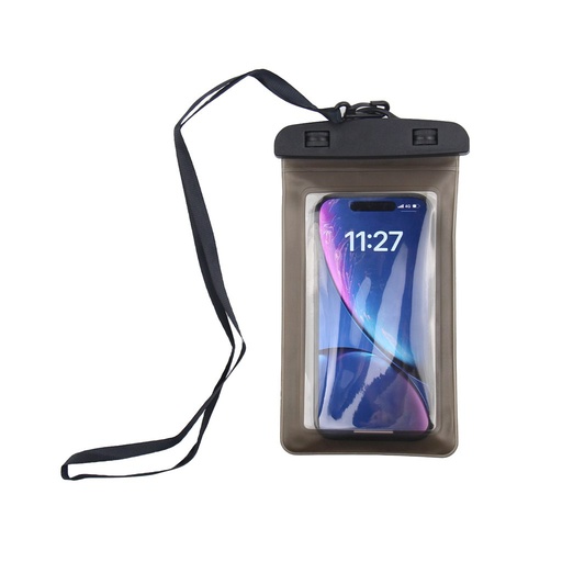 Universell Größe 6.8"-ig wasserdicht Hülle (Schwarz)