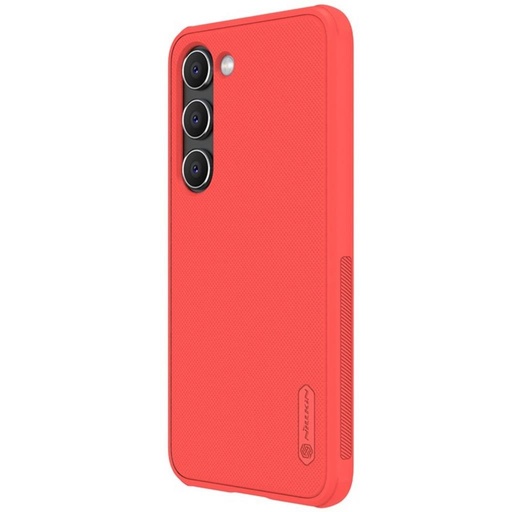 Samsung Galaxy S23 5G Nillkin Super Frosted Shield Pro Backcover (Rot)