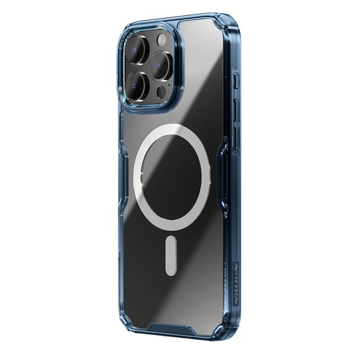 Apple iPhone 16 Pro Max Nillkin Nature Pro MagSafe Backcover (Blau)