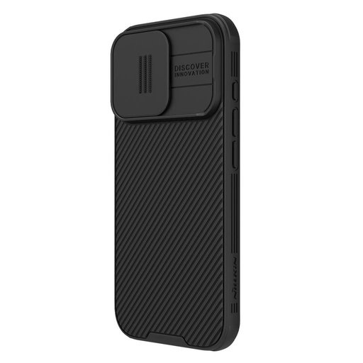 Apple iPhone 16 Pro Nillkin CamShield Pro MagSafe Backcover (Schwarz)