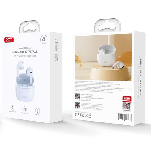 XO X33 kabellos Bluetooth headset (Blau)