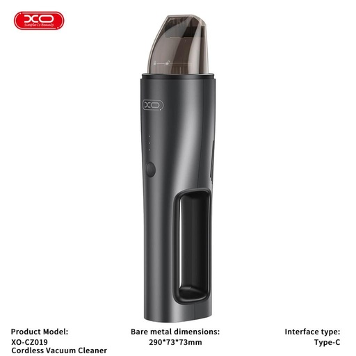 XO CZ019 tragbar Staubsauger (Schwarz)